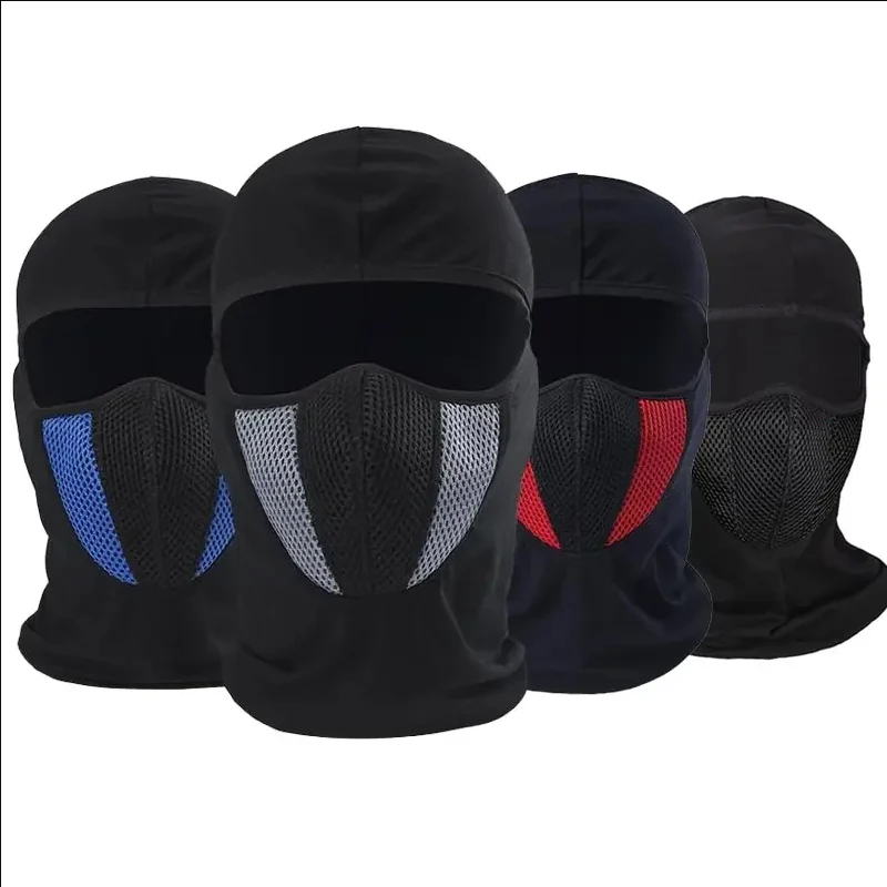

Full Face Mask Cycling Windproof Headgear Motorcycle Balaclava Breathable Outdoor Sports Men CS Mask Head Cover Hat