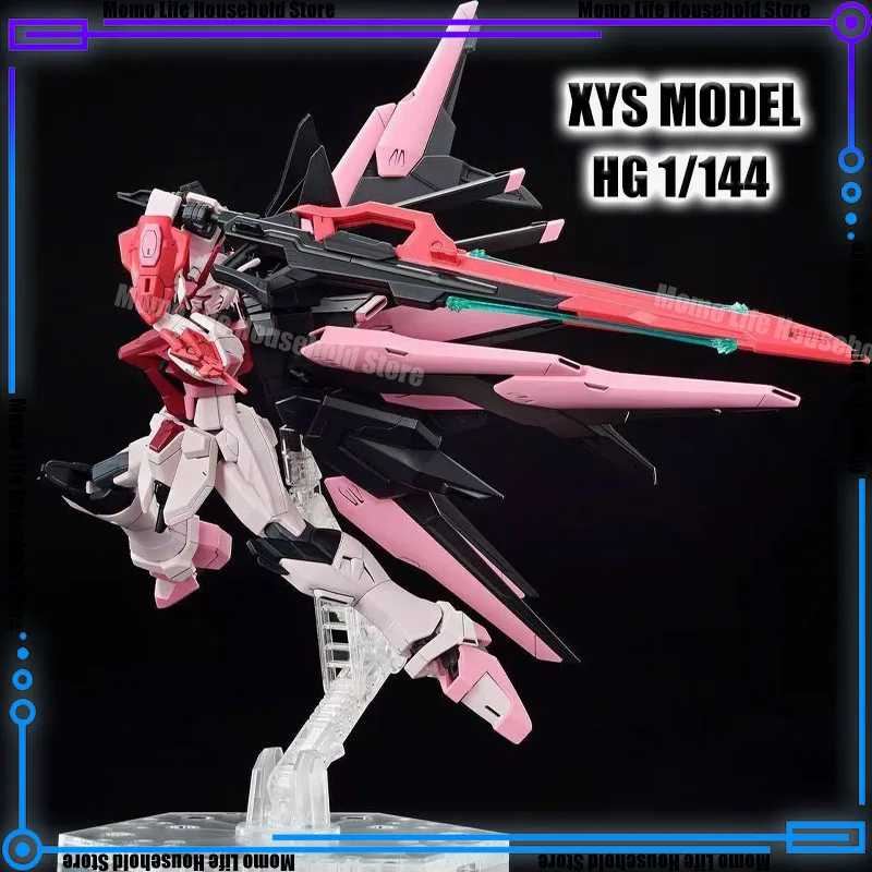 

In Stock XYS HG 1/144 MBF-02-Pf Perfect Strike Freedom Rouge Assembly Model Kits Anime Action Figure Robot Plastic Model Toys