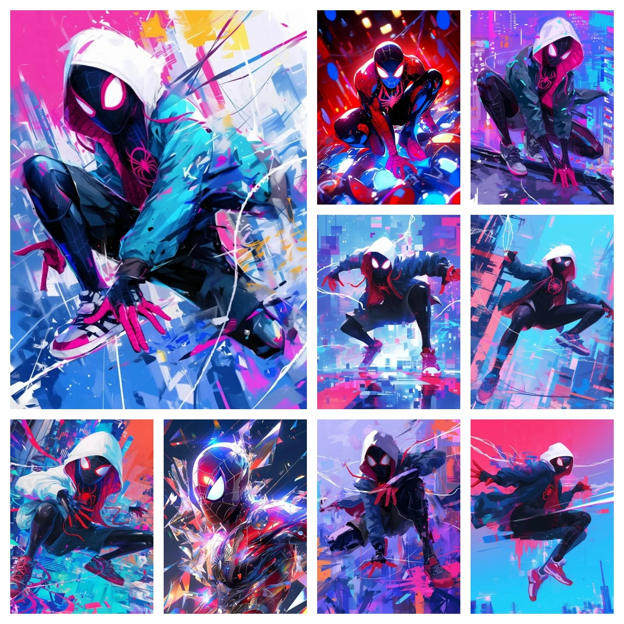 

Наборы алмазной живописи Marvel Человек-паук Супергерой Мозаика Вышивка Ювелирные изделия Вышивка крестиком Домашний декор Ручная работа Искусство Детский подарок
