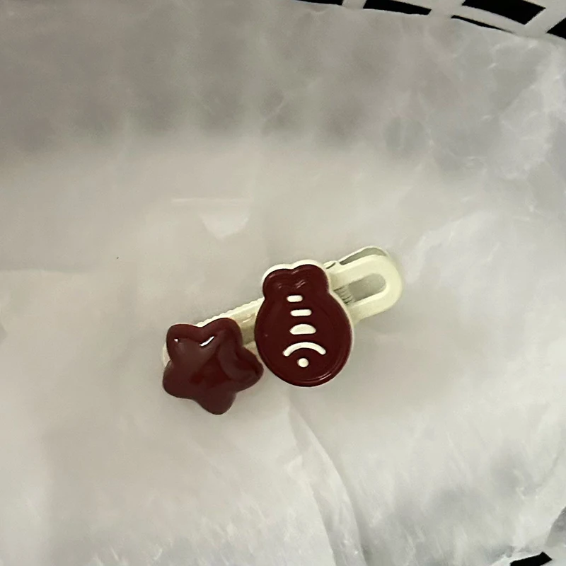 

Cute Little Fish Star Barrettes For Women Girls Fashion Makeup Hair Clips Traceless Bangs Hair Clip Versatile Hair Accessories