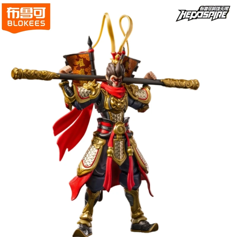 BLOKEES Figurine articulée Sun Wukong Herospire Édition Transcendante Dharma, Modèle de collection, Jouet, Ornement, Cadeau
