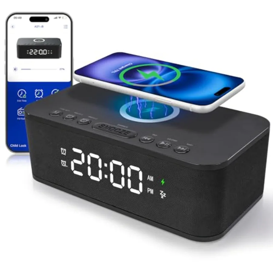 Dual Alarm Clock Ra…