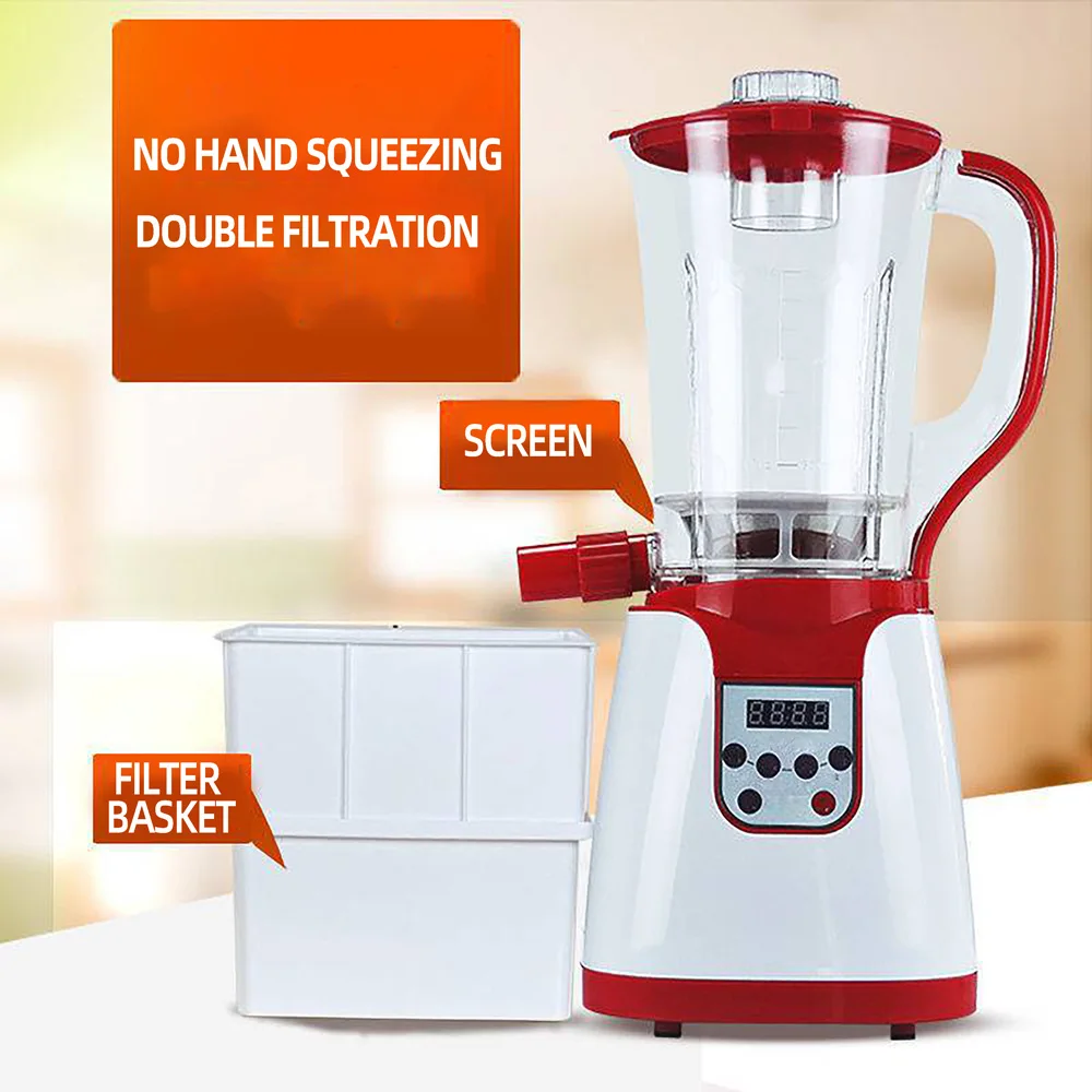 Multifunctional tofu machine, small household bean grinder, slurry and residue separation sausage powder machine