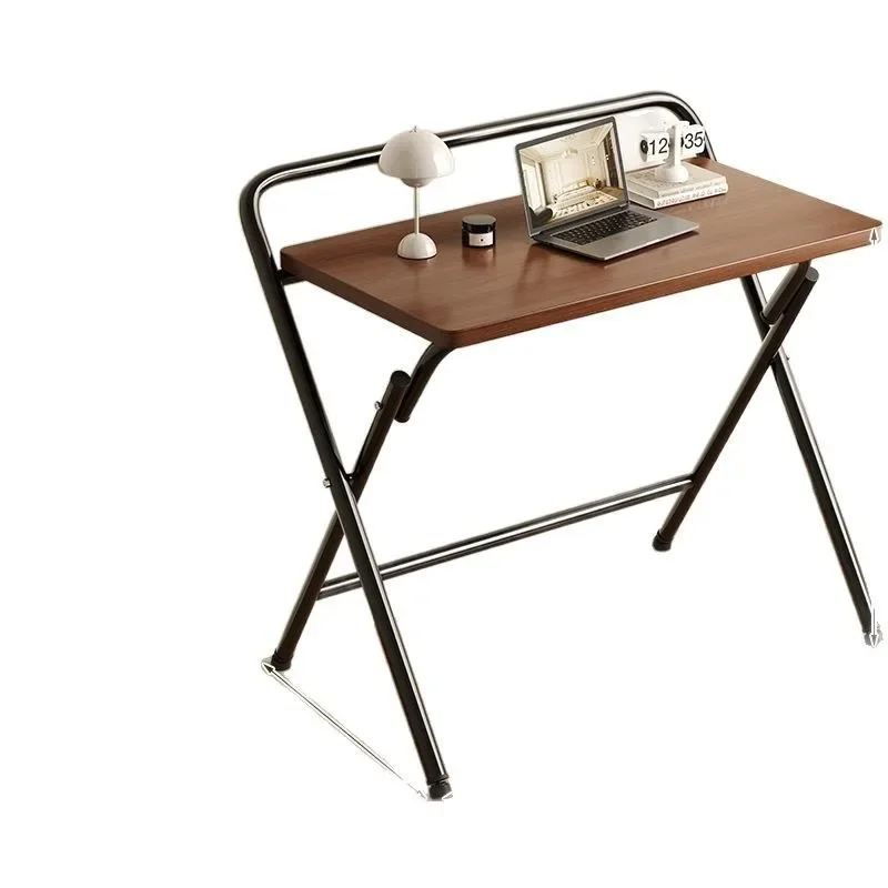 Household desk, foldable simple bedroom bedside table