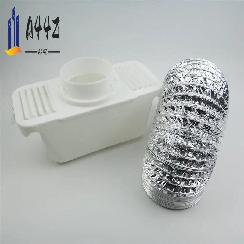 A44Z-Drying Machine Water Tank PVC Air Duct Drum Dryer Condenser Dust Collector Flexible Stretch Exhaust Duct