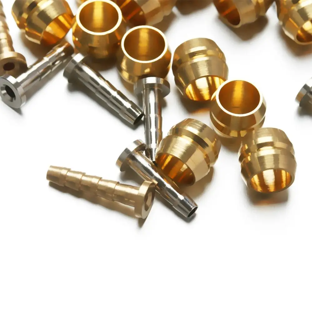 10 مجموعات عالية الجودة دراجة الملحقات الأصلي الصحن الهيدروليكي الفرامل الزيتون إبرة كم موصل إدراج أنبوبة زيتية خرطوم