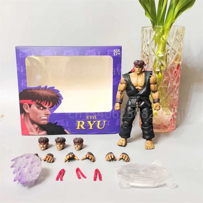 

6 типов ST Street Fighter Guile Ken Ryu, экшн-фигурка, аниме, модель Final Challengers, подвижные игрушки из фильмов, подарки 20 см
