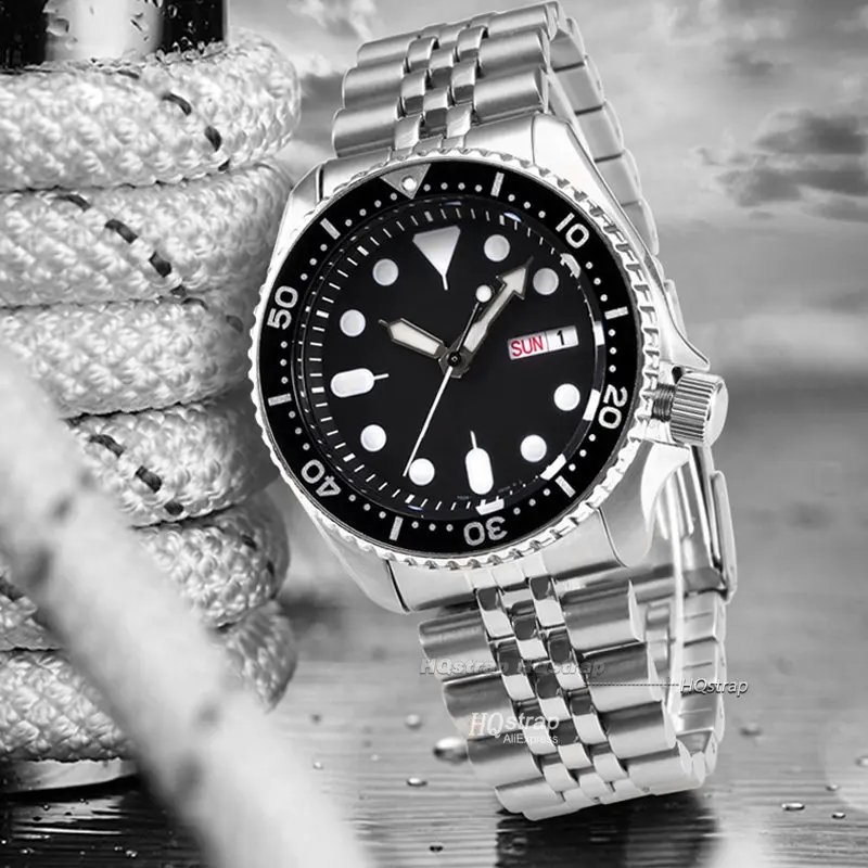 20mm 22mm Steel Strap for Jubilee for Seiko Watch Band for Rolex Wristband Metal Bracelet Silver with Tool Watches Accessories image 3