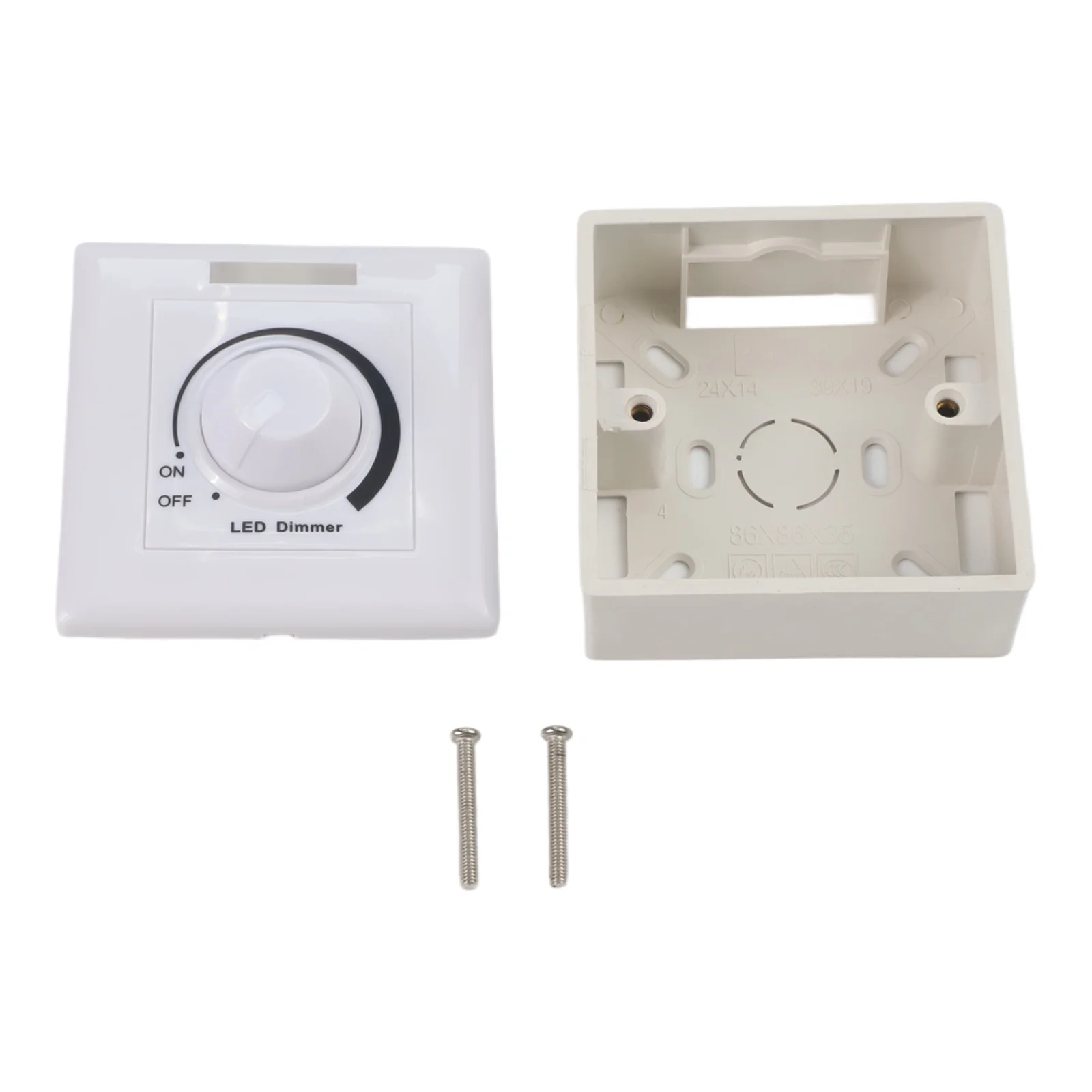 

Interior Integration 9*9*7 Cm LED Dimmer Switch Adjust Brightness Effortlessly Led Dimmer Easy Installation 0-10V Dimmer
