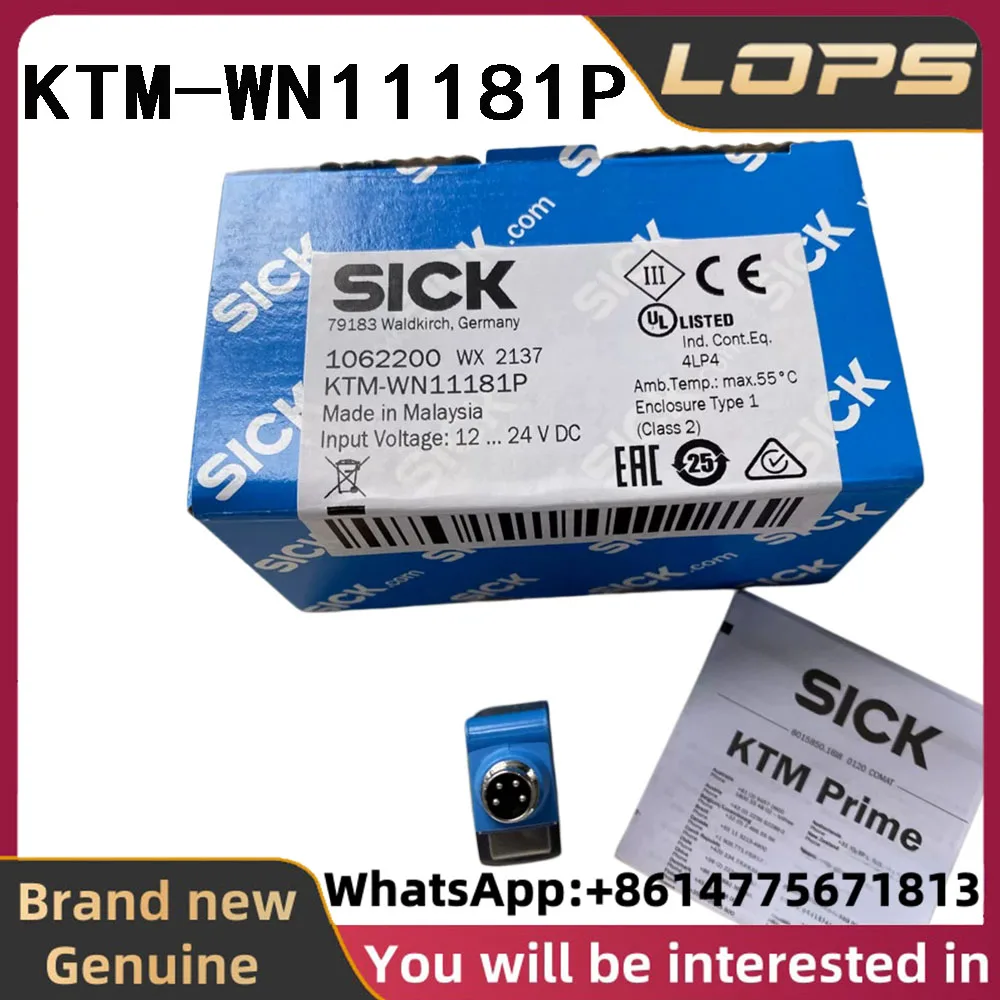 KTM-WN11181P Brand new original SICK color sensor, order number 1062200, welcome to consult
