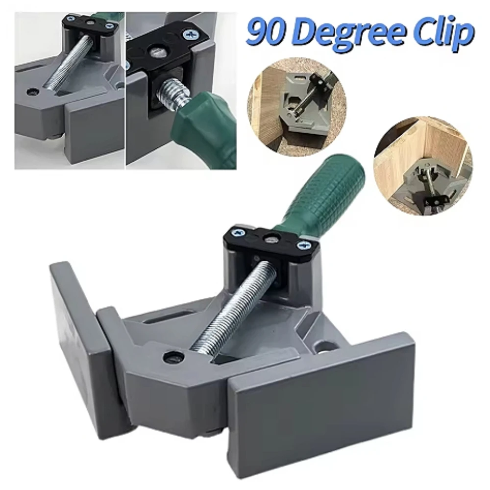 

90 degree angle welding corner Right Angle Fixing Clip Clamp Holder Woodworking Photo Frame glass clamp Hand Tool For Furniture