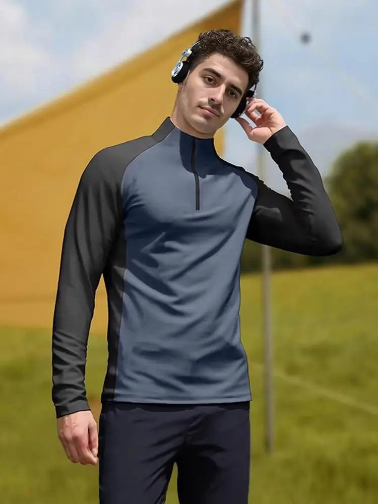 AliExpress NONE Running sportswear set men's autumn and winter fitness wear fast dry clothes professional training morning run outdoor cycling