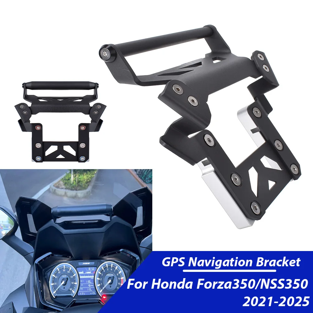 

Для Honda Forza NSS 350 2021-2025 2024 GPS мотоциклетный навигатор кронштейн для телефона стойка для телефона кронштейн для видеорегистратора подставка для телефона