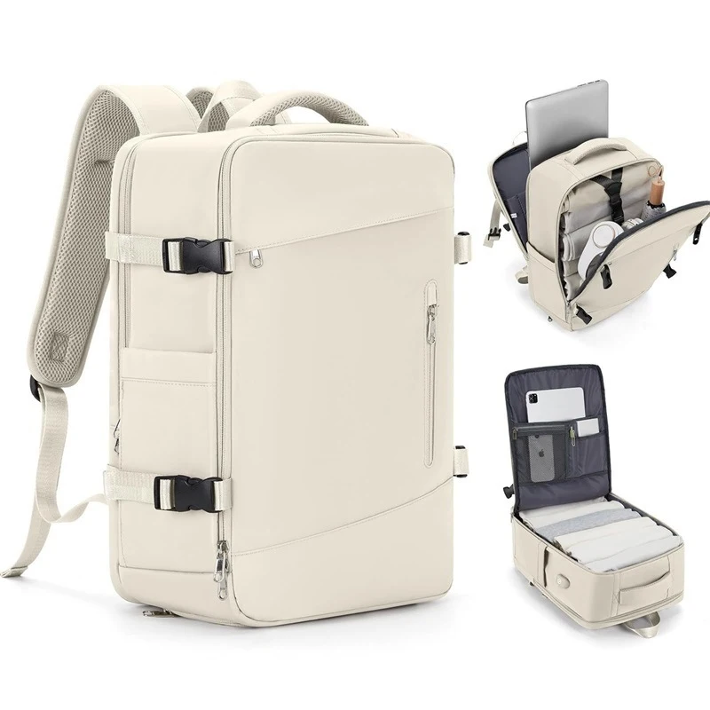 

Women's travel backpack, large capacity, ultra-lightweight, multifunctional luggage backpack for short trips and business trips