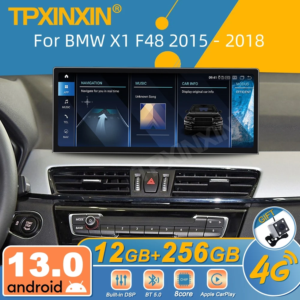 

Для BMW X1 F48 2015-2018 Android Автомобильный радиоприемник 2din Стереоприемник Авторадио Мультимедийный плеер GPS Navi Экран головного устройства