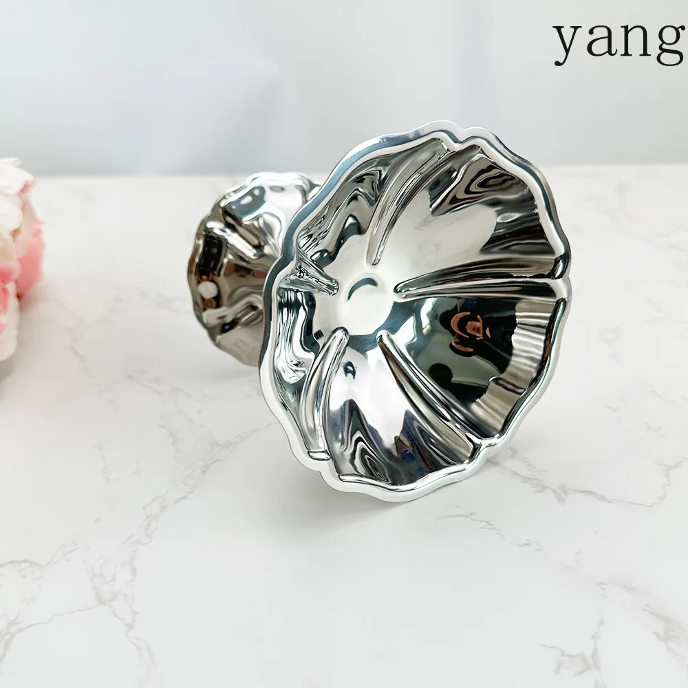 

CX Stainless Steel Snack Bowl Pudding Cup Snack Saucer