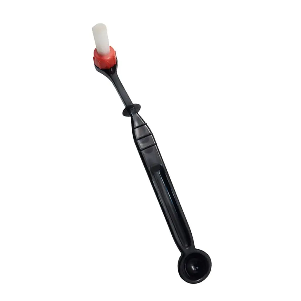 Professional Angled Coffee Machine Cleaning Brush / Plastic Handle with Nylon
