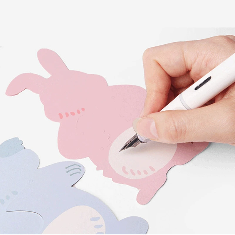 10 قطعة أكياس هدايا الحلوى مع بطاقات هدية لطيف الحيوان كوكي أكياس بلاستيكية للبسكويت وجبة خفيفة الخبز حزمة DIY بها بنفسك هدية عيد الأم