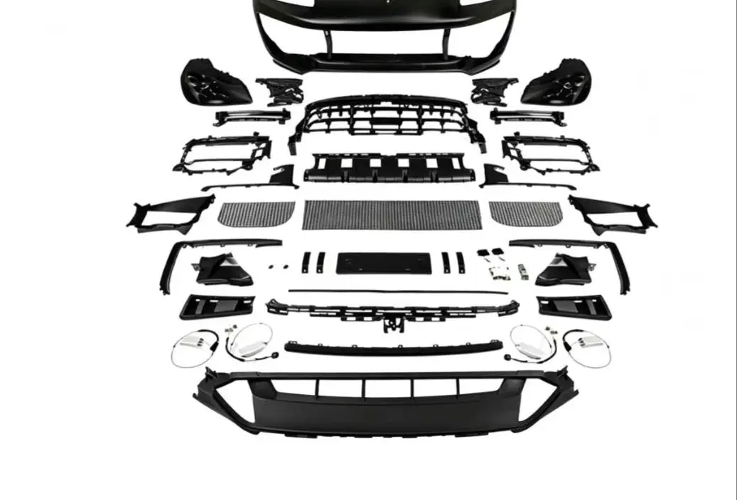 Car Body kit front bumper for Porsche Cayenne 957 modified GTS 2024  Radiator grille wheel arch
