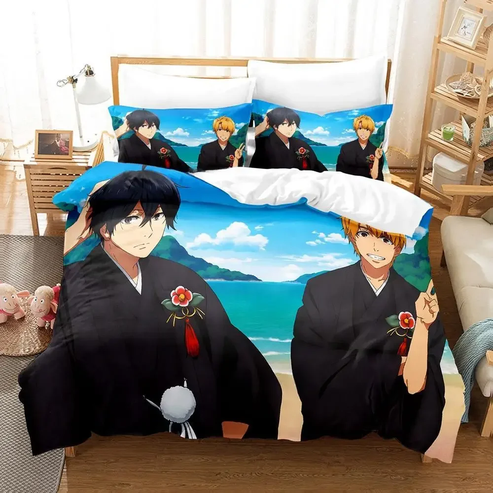

Комплект постельного белья с 3d принтом аниме Barakamon, одинарный, полный, королевский размер, комплект постельного белья для взрослых и детей, комплекты пододеяльников для спальни, домашний текстиль