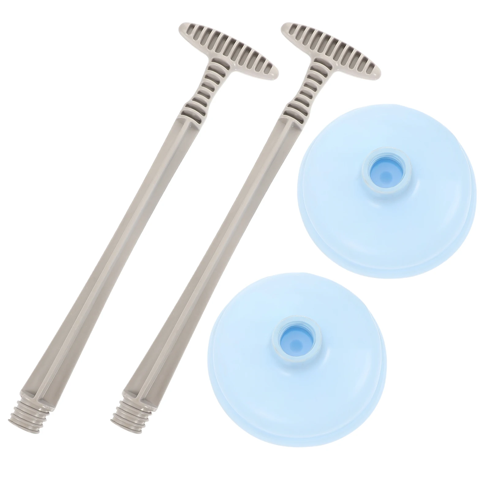 

2pcs Toilet Plunger Premium Clog Remover For Home Office Hotel Use Suction Cleaner Sanitary Drain Cleaning Tool