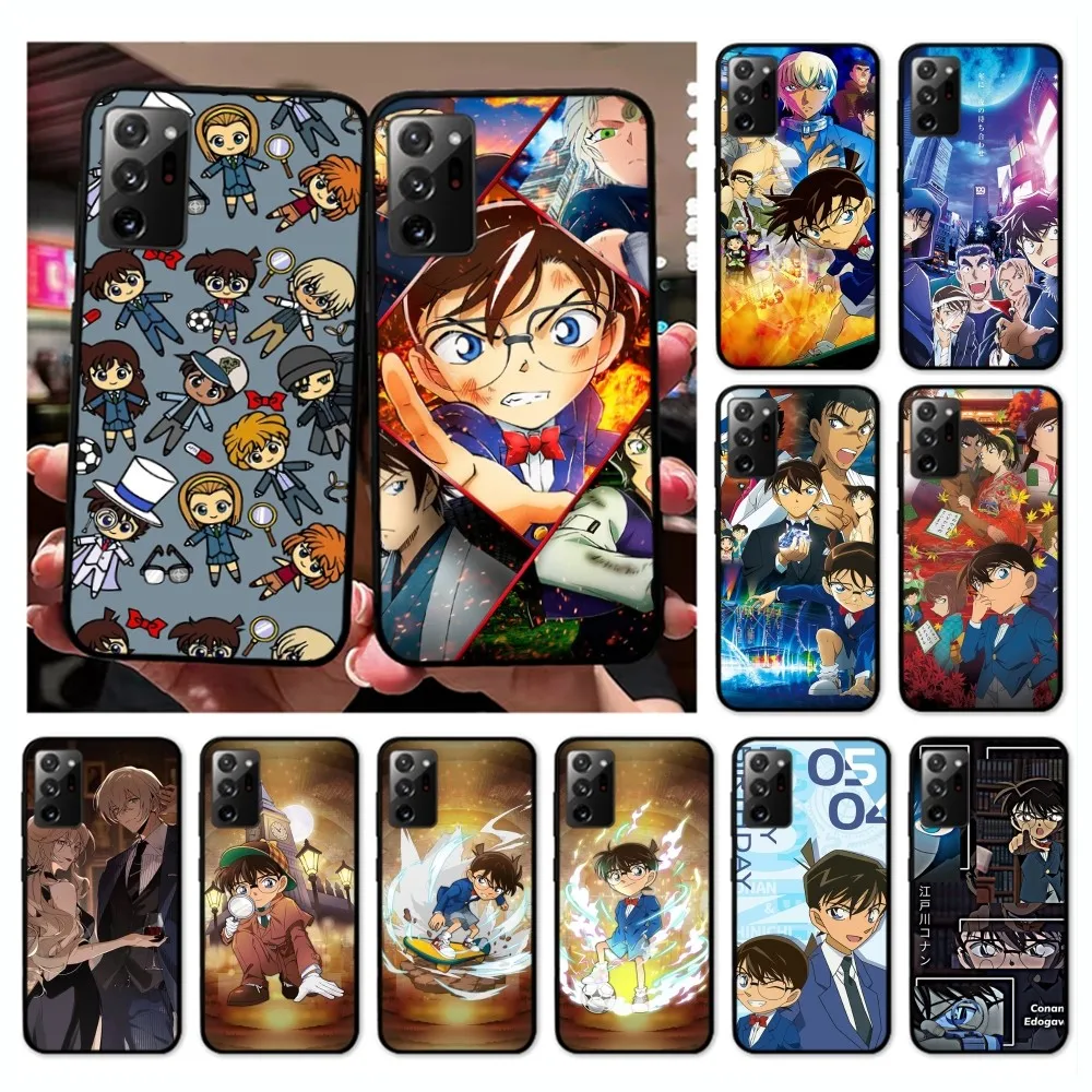 

Anime Detective Conan Phone Case For Samsung Note 8 9 10 20 Pro Plus Lite M 10 11 20 30 21 31 51 A 21 22 42 02 03