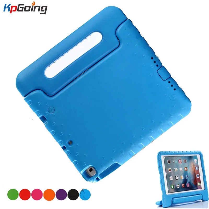 For Ipad 2018 Case Kids Eva 9.7 Inch Hand-held ShockProof EVA Cover Handle Stand for Ipad 6th Generation Case for IPad Air 1 2