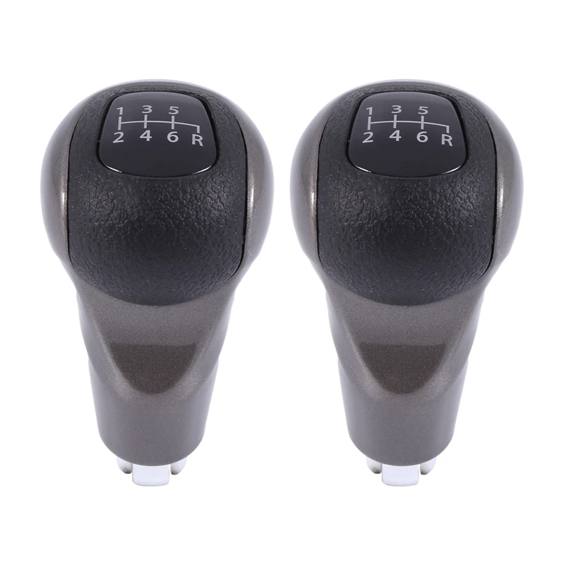 2X 6 Speed MT Car Gear Shift Knob Stick Ball Head Change Lever Knob for Honda Civic DX EX LX 2006-2011 54102-SNA-A01