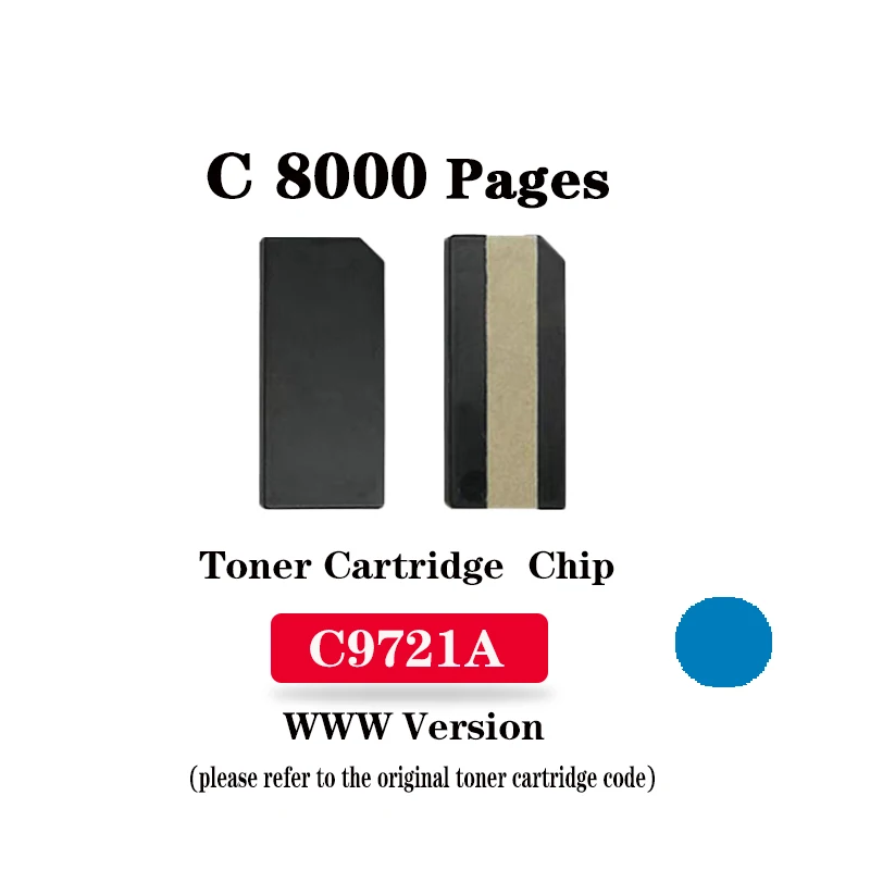 High Quality C9720A/C9721A/C9722A/C9723A Toner Cartridge Chip for HP Color LaserJet 4600/4600n/4600dn/4610n/4650/4650n/4650dn