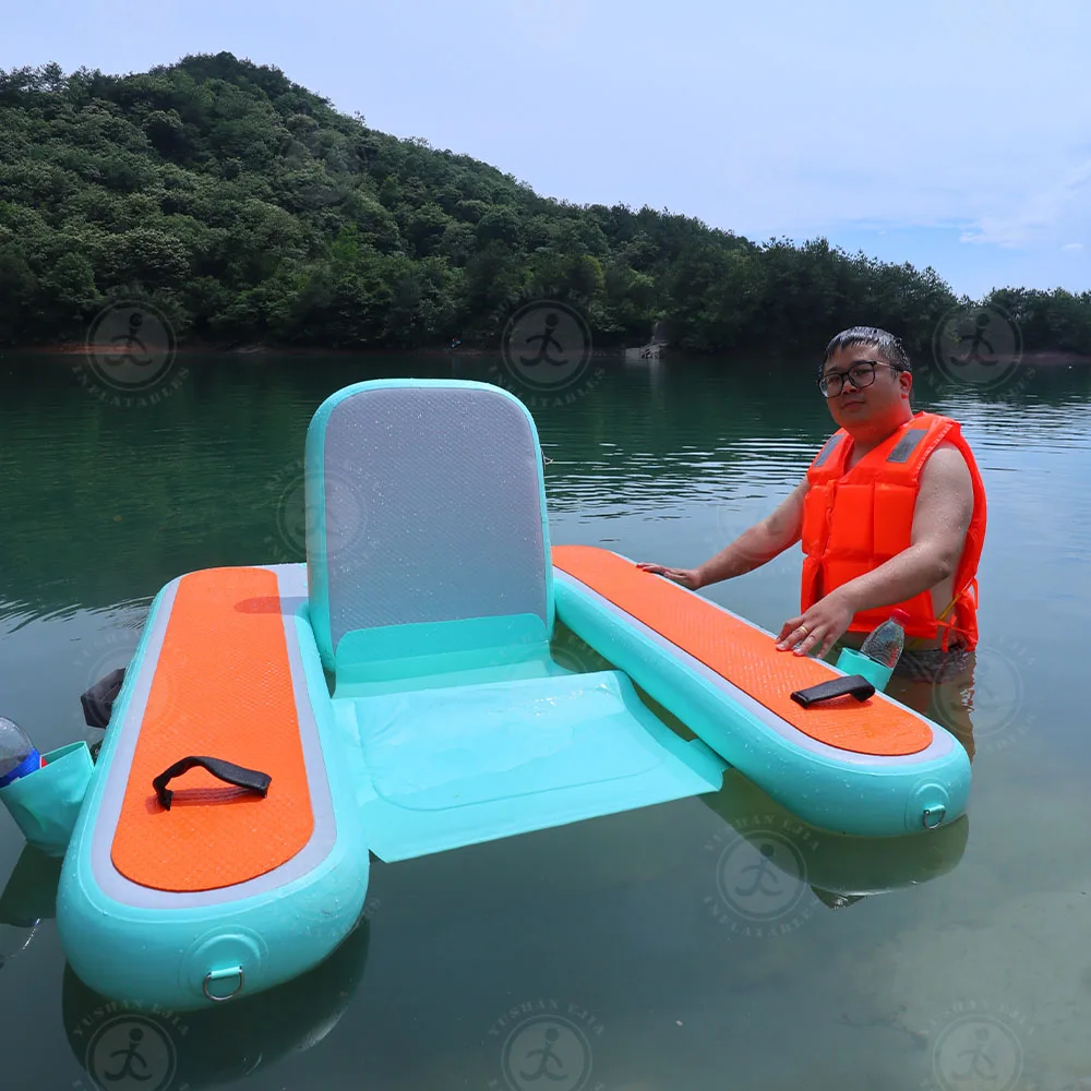 Hot Sale New Material Inflatable Pool Float Cheap Price Water Sofa Chair Pvc