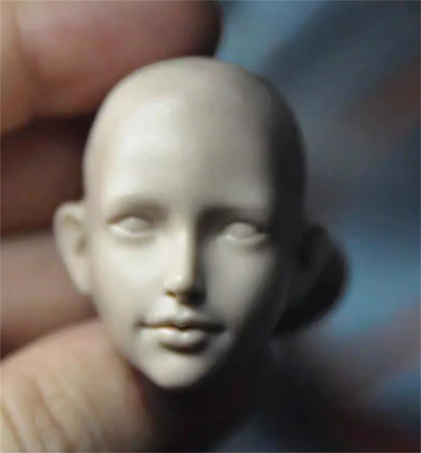 1/6 Aziatische Schoonheid Hoofd Carving Lolita Meisje Leuke Hoofd Carving Model Head Sculpt Kaal fit 12''TBl Action Figure