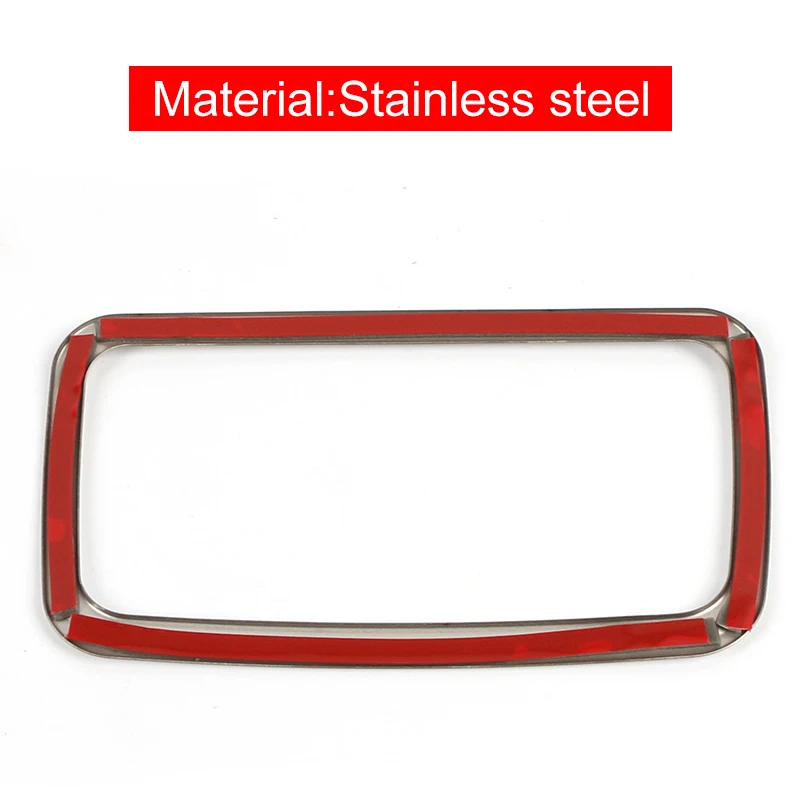 سيارة الخلفي تكييف الهواء تنفيس المخرج غطاء إطاري الزخارف لتويوتا كورولا E210 2019 2020 2021 2022 2023 2024 الهجين اكسسوارات