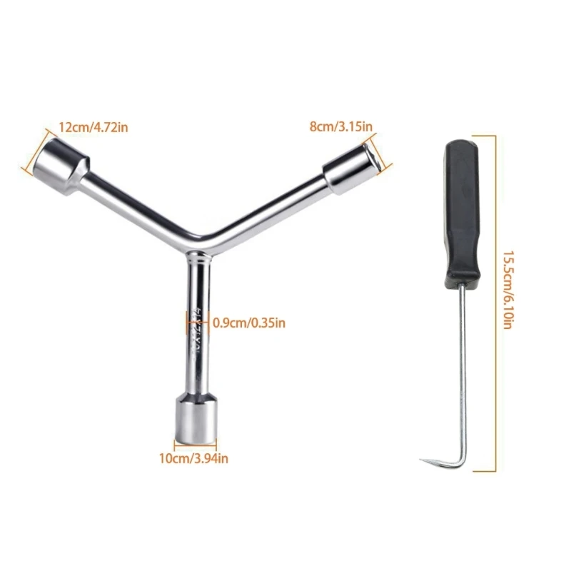 내부/외부 욕조 스프링 확장 도구 스프링 확장 제거 렌치 도구 플라이어 세탁기 기계를위한 특수 분해