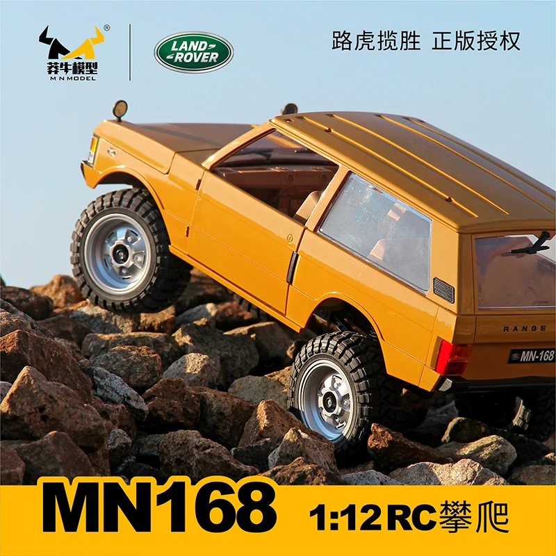 RCレンジローバーカー,全地形対応車,ドアブリッジ付き登山玩具,mn168,1:12,新品