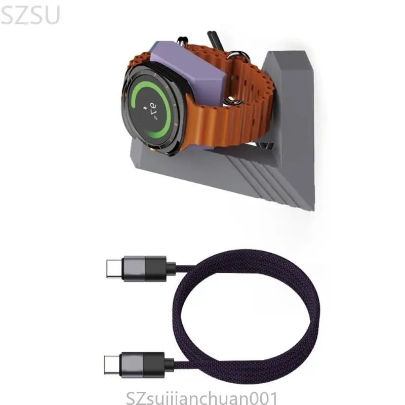 SZSU Geometric Charging Cable Stand Bracket Adapter Platform for Watch 7/6/5