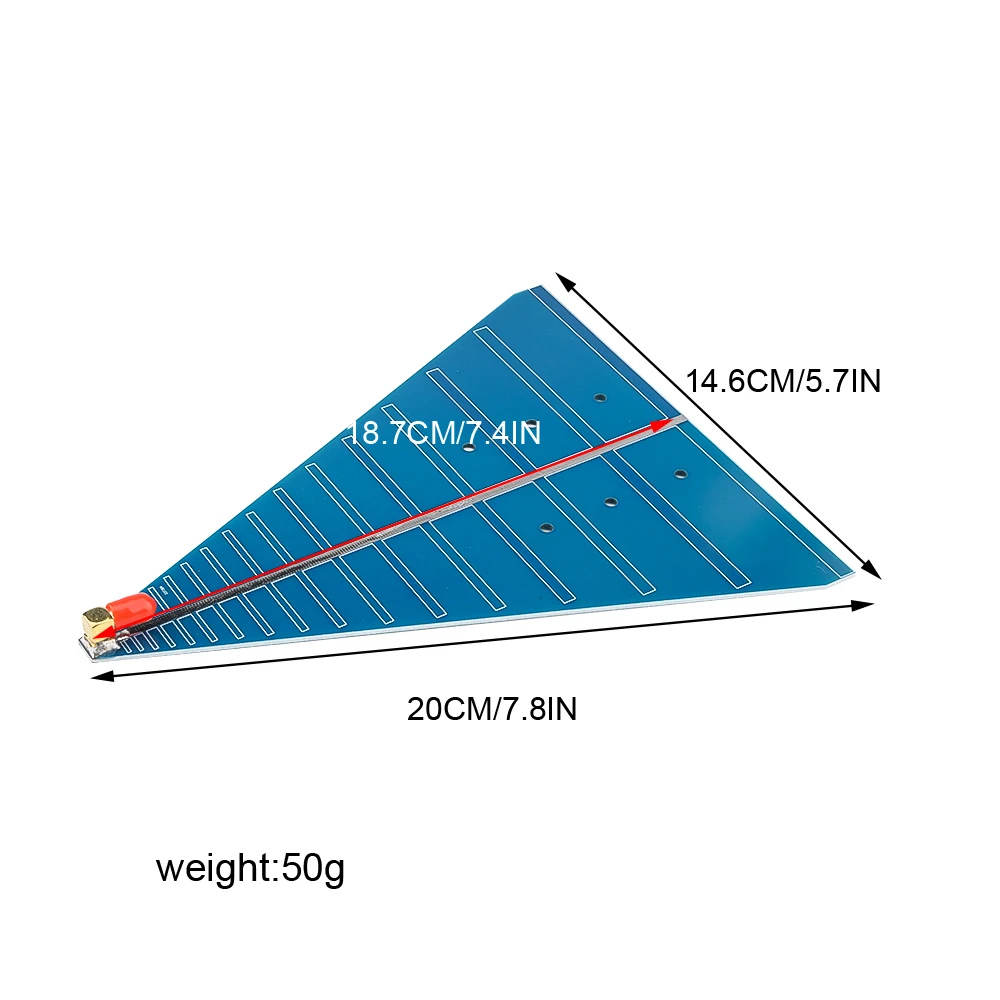 Broadband Antenna 5W Directional Antenna UWB Wifi RF frequency Bandwidths 800M-6G Antenna Board SR_LPD003_V101