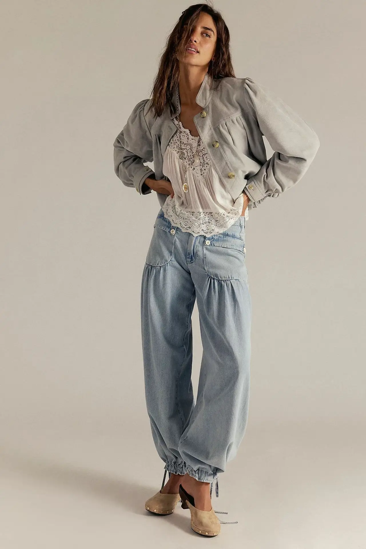 Streetwear New Fashion Oversized Baggy Jeans Y2K Harajuku Hip-hop Vintage Pop Trashy High Waist Wide-leg Pants Women Trousers