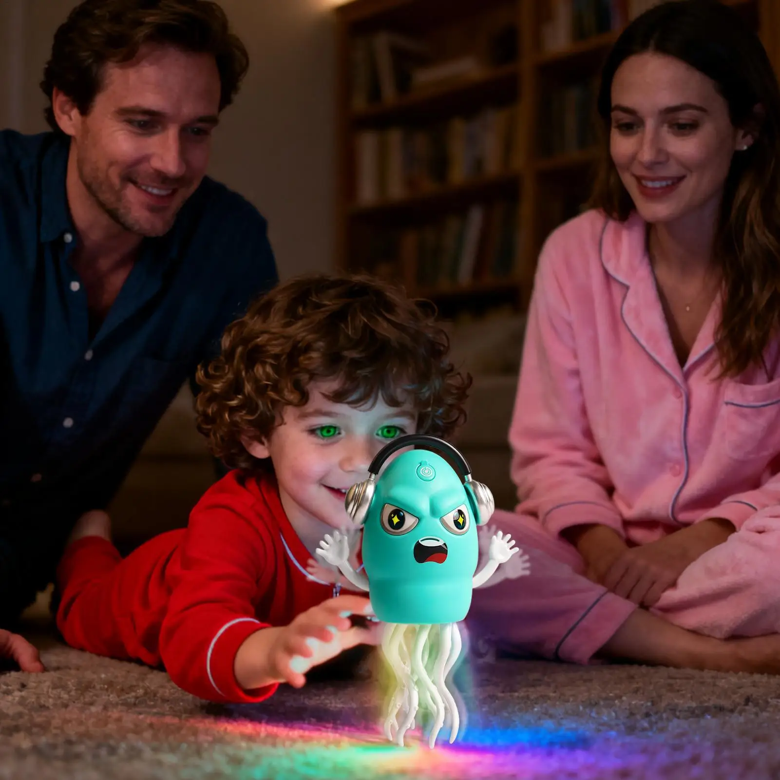 

Dancing Squid Toy Smart Squid With Obstacle Avoidance Rechargeable Crawling Octopus Toy With Light & Music For Kids Dancing