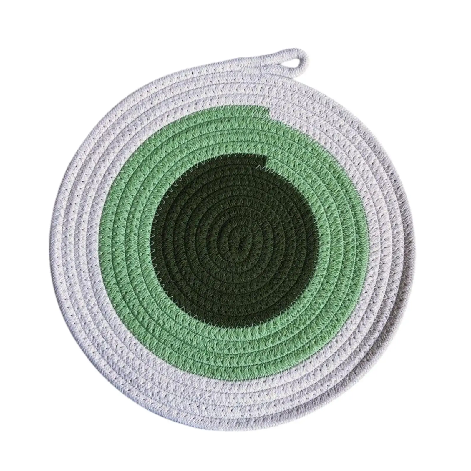 Farmhouse Table Mat Dining Mat Cotton Rope Placemat for Dining Kitchen Decor