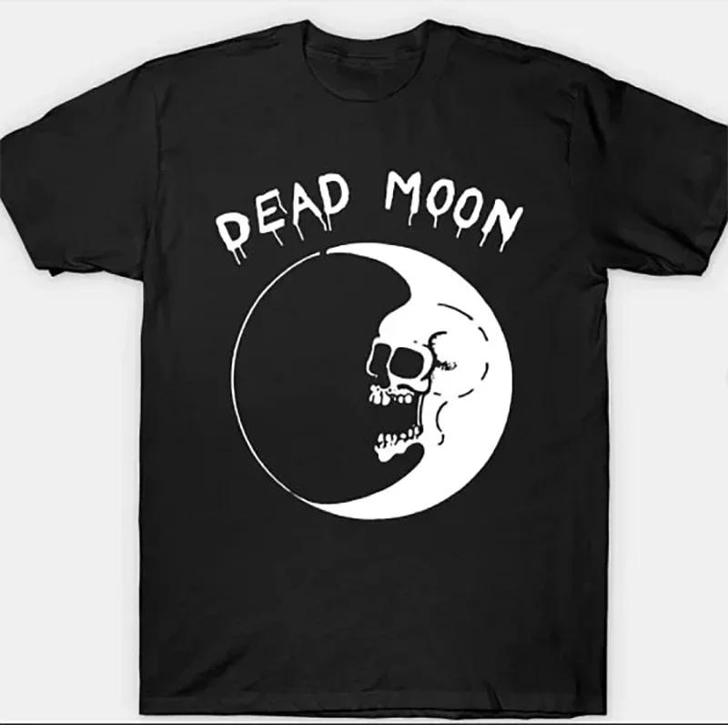 

Dead Moon Band Black T Shirt Cotton Full Size long or short sleeves