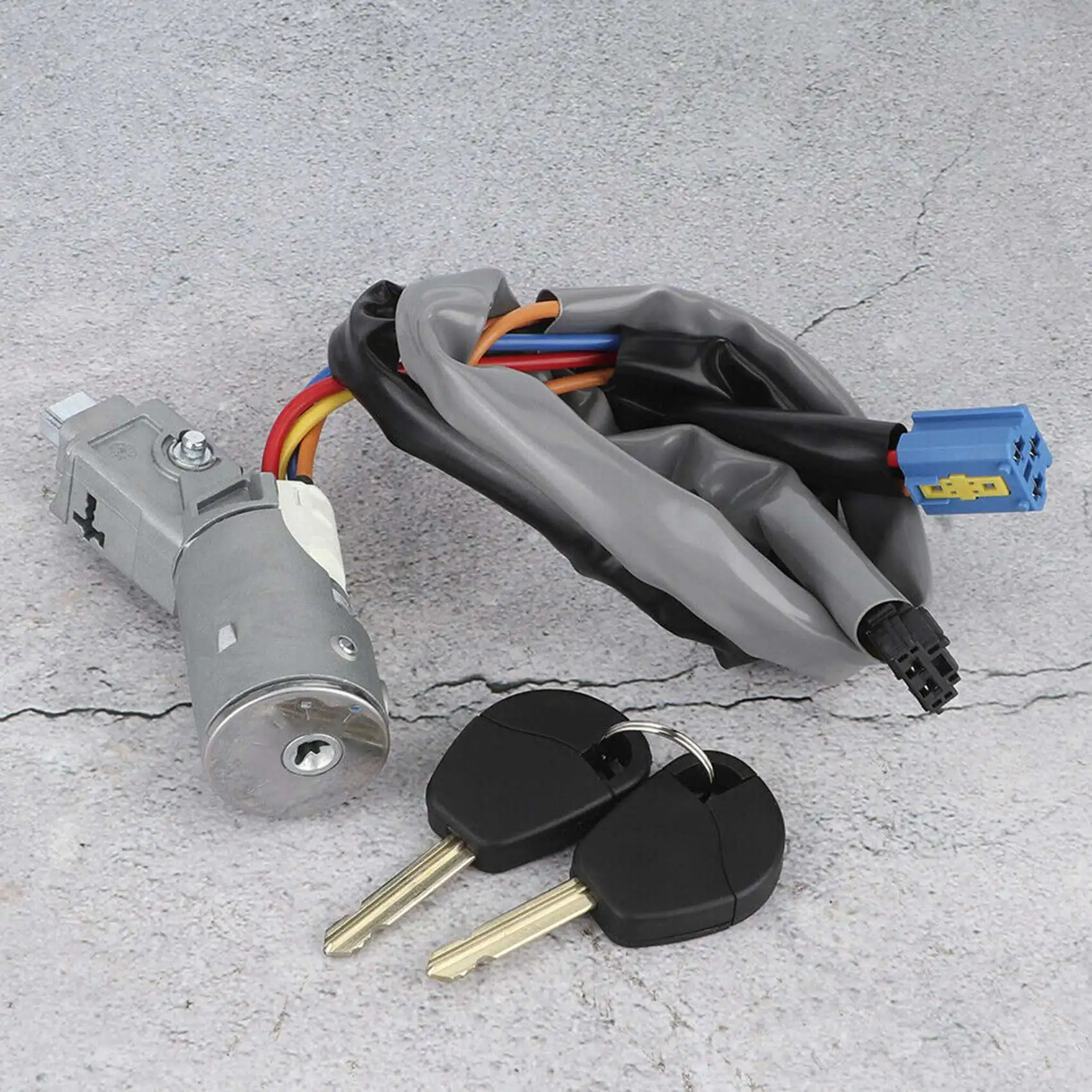 NEUE-Auto Zündschlüssel Auto Zündschloss Starter Schalter Mit 2 Schlüssel 4162.CF Passt Für Citroen Berlingo Partner