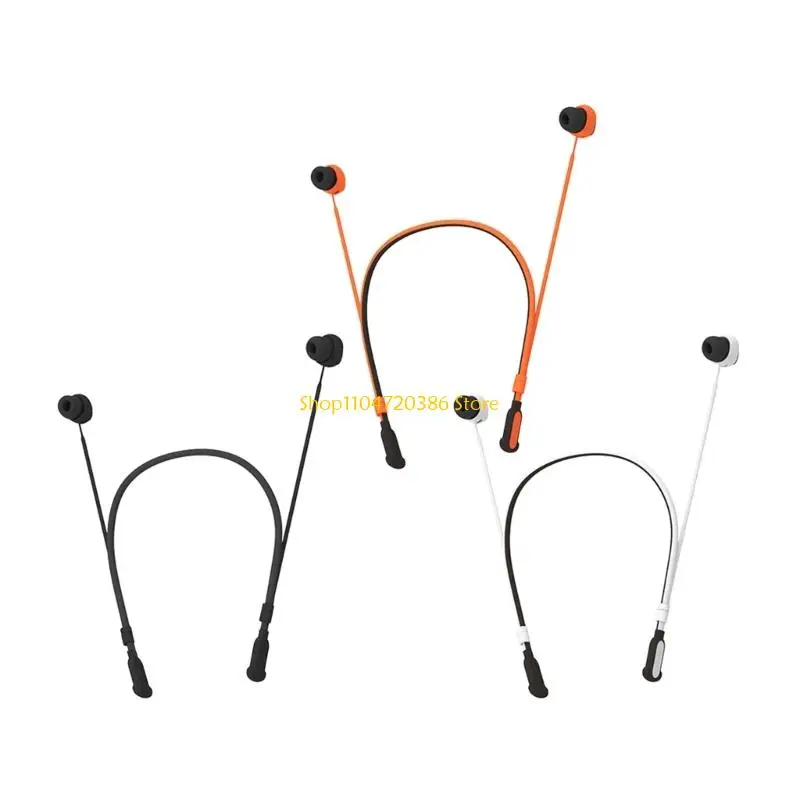K0EA Comfortable Silicone Lanyard for WF-1000XM6 Anti Loss Protections Sensitive Skin