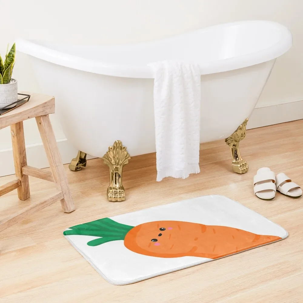 

Cute carrot design Bath Mat Rugs Living Room Anti-Skid Shower Bath Rugs Mat