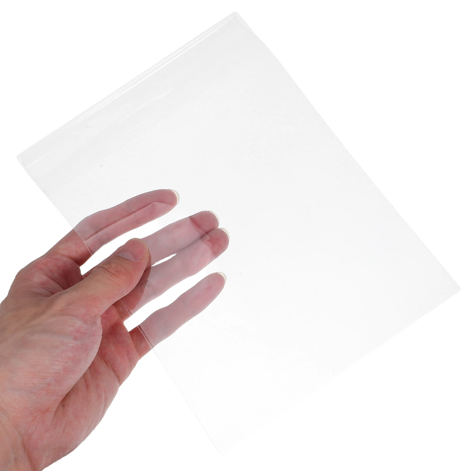 

100 Pcs Self Adhesive Storage Bag Transparent Clothing Packaging Electronic Card Sample Reliable Thin Space Saving