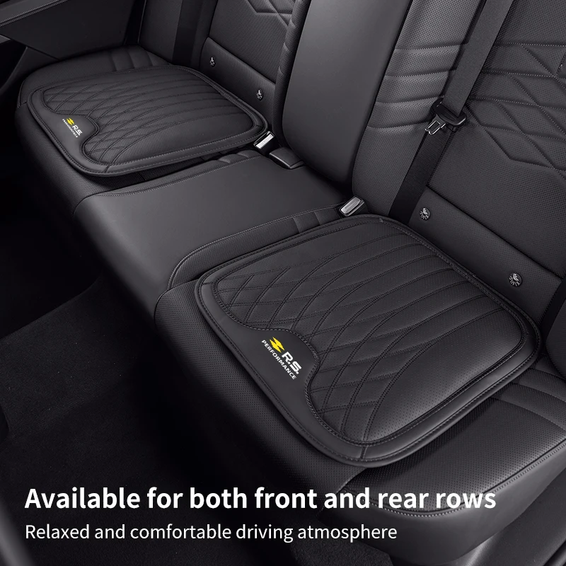 Leather Car Breathable Cushion Seat Cushion Interior Accessories For Renault RS Line Koleos Kadjar Scenic Megane Sandero Grand