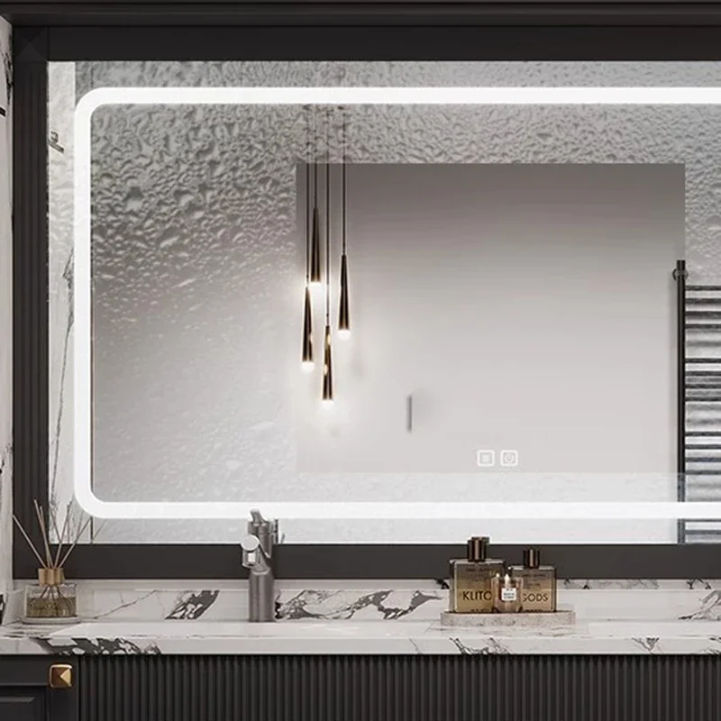 Luxury Light Bathroom Cabinet French Ensuite Storage Bathroom Vanity Cabinet Corner Shelves Wall Badkamer Meubel Furniture