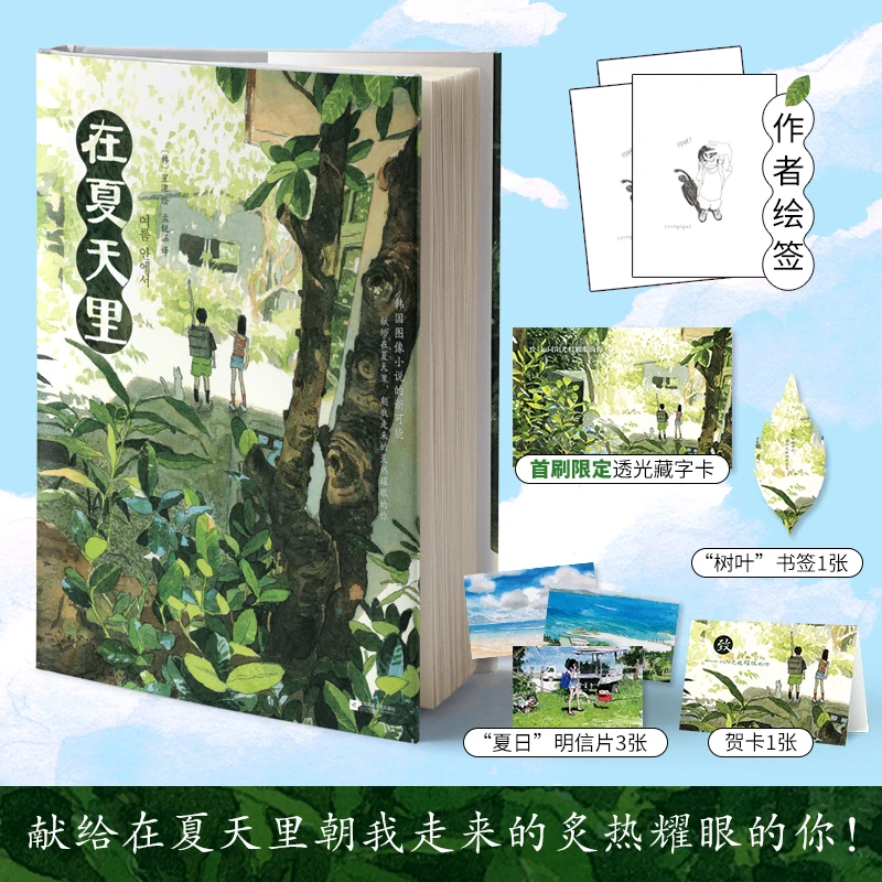 

In That Summer Korean Manhwa Book By Seongrye Korean Film Council Award Romance Youth Story Physical Book Comic Book