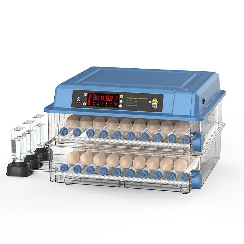 Fully Automatic Mini Egg Incubator for Quail Chicken Smart Hatcher Home Use Temperature Control