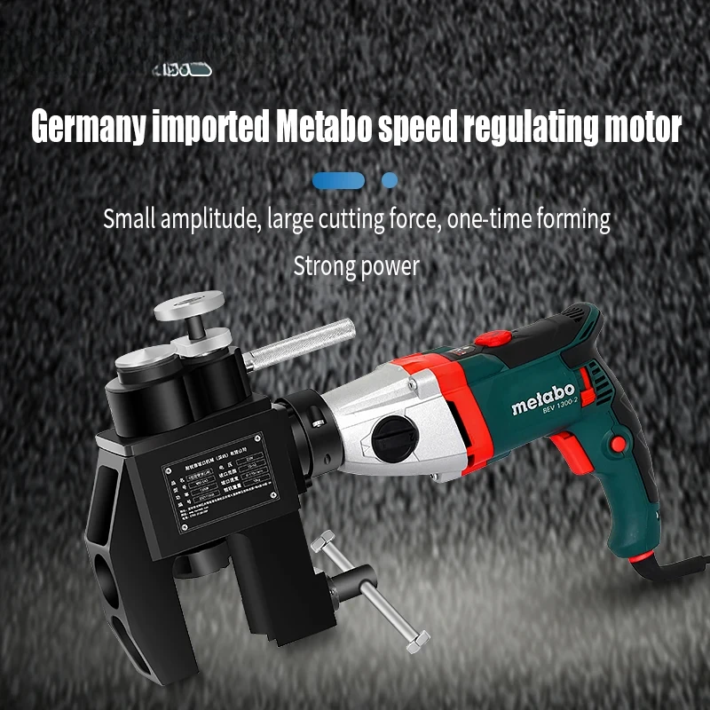 High Accuracy Hand Round Pipe Beveling Machine Automatic Chamfering Machine Portable Facing Machine