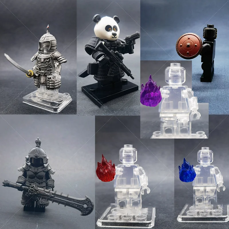 

1/50 Scale Panda Tactical Soldier Clothes Ancient General Clothing Mini Colored Printing Model Self-assembled Toys ArmyArms